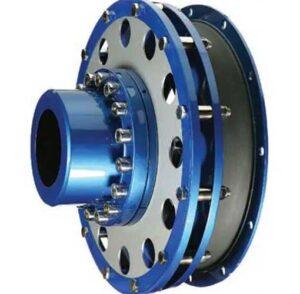 Marine flexible shaft coupling installed on diesel drivetrain in Ventura Harbor serviced by 805 Marine Diesel Mechanic