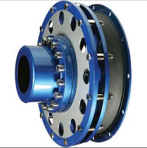 Marine flexible shaft coupling installed on a diesel drivetrain in Santa Barbara serviced by 805 Marine Diesel Mechanic