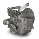 Twin disc marine transmission