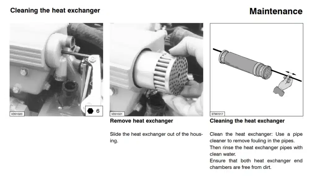 Vetus Marine engine cooling system Maintenance - mechanic