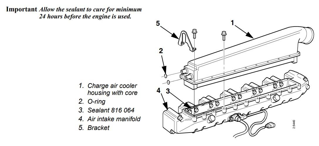Scania Marine Engine Cooling System Maintenance - mechanic