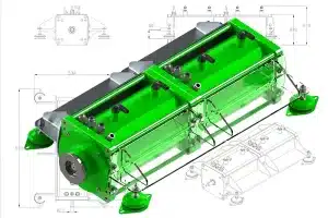 Electric sailing yacht motor COMBI