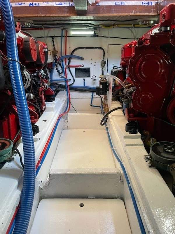 Twin Ford Lehman 120s after paint