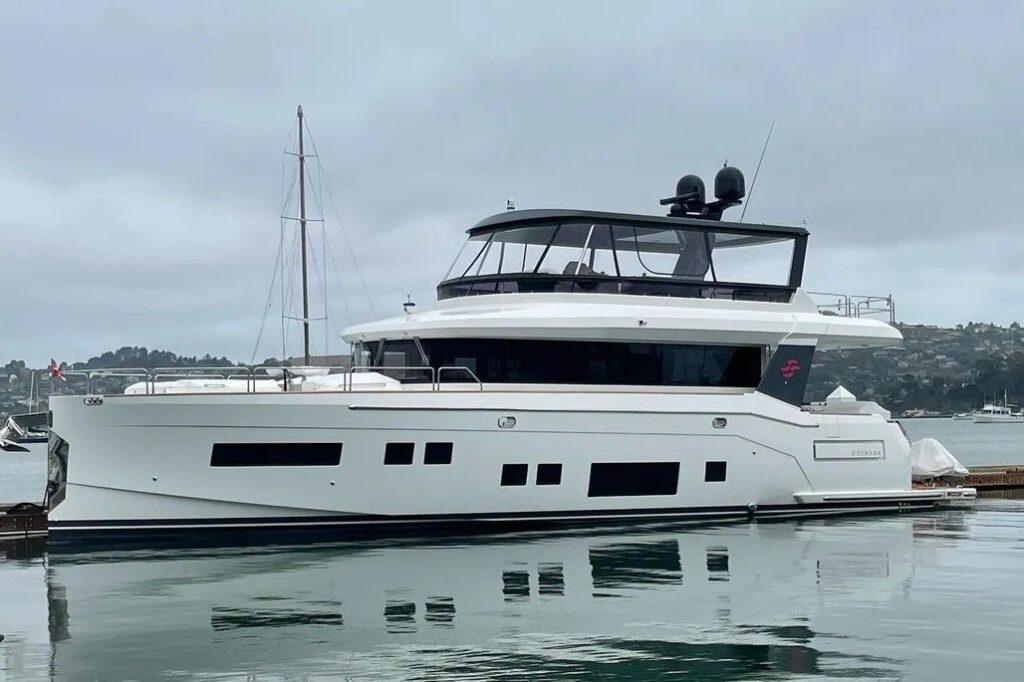 64ft Sirena Marine Engine Survey, twin Caterpillar C12.9