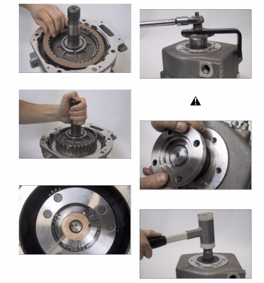 replacing seal in a ZF marine transmission