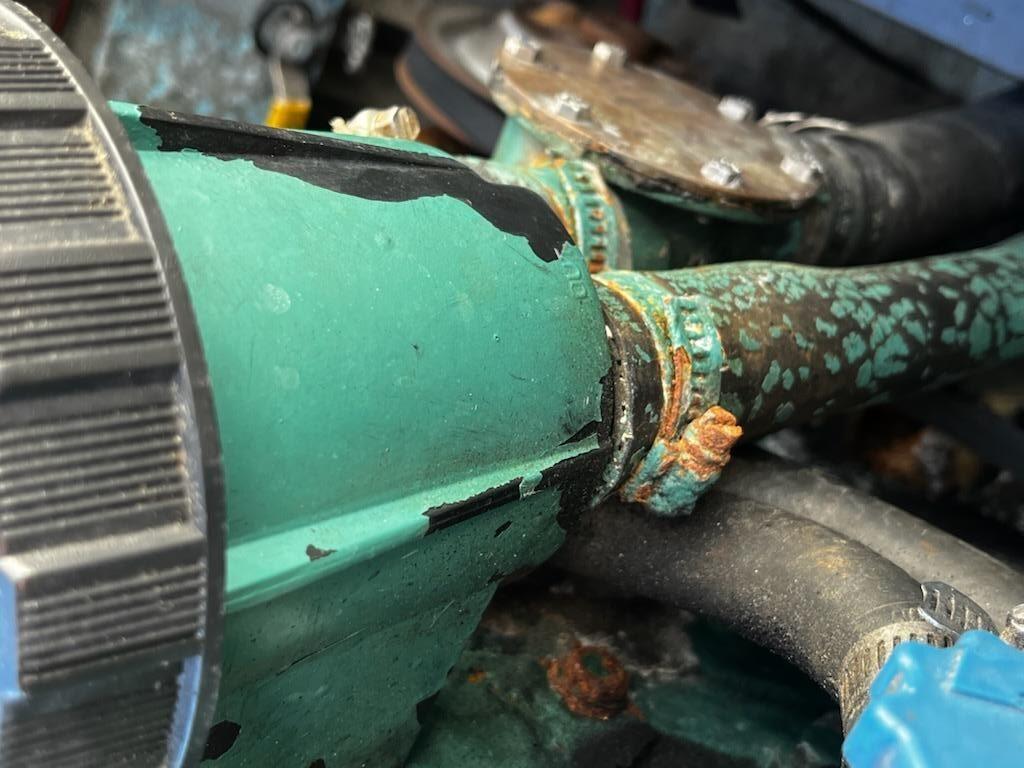 Volvo Penta cooling system hoses & Hose clamps need to be replaced