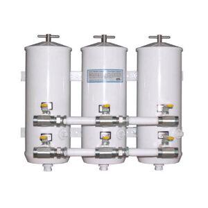 Racor Marine 804A Series Triplex Fuel Filter Water Separator