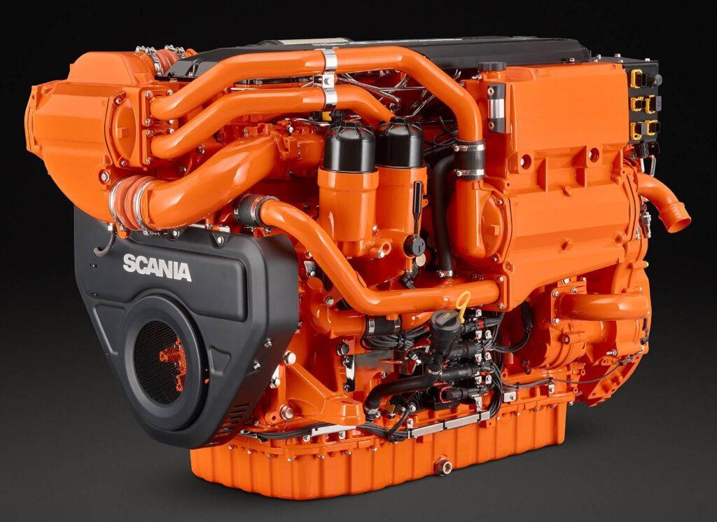 Scania D13 marine engine for propulsion