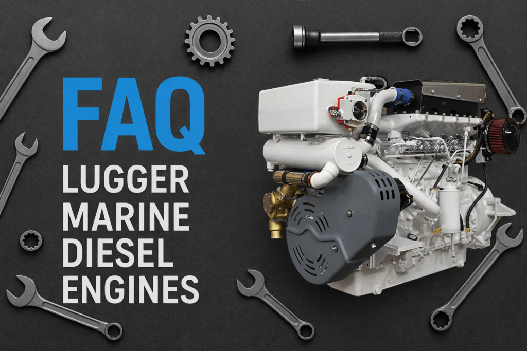 Lugger marine diesel engine FAQ hero image serviced by a trained marine diesel mechanic in Channel Islands Santa Barbara and Ventura