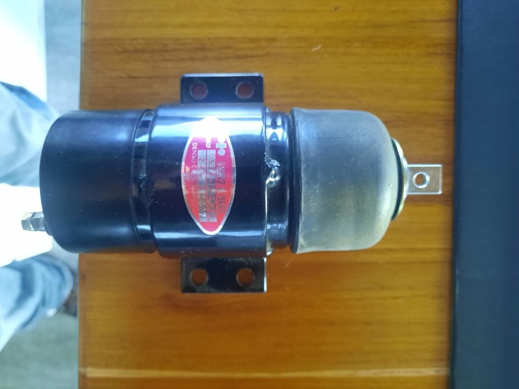 Lugger marine diesel engine stop solenoid removed for troubleshooting