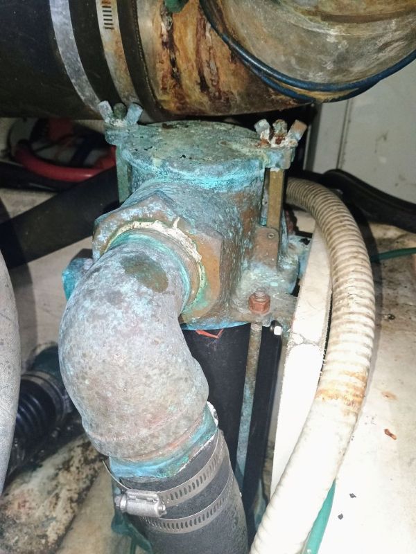 Groco Seawater strainer Volvo Penta TAMD63P-A