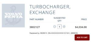 turbocharger replacement