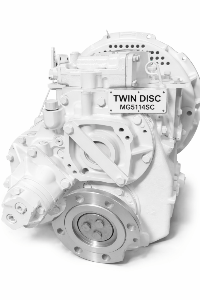 TWIN DISC MG5114SC MARINE TRANSMISSION SURVEY BY 805 MARINE MECHANIC