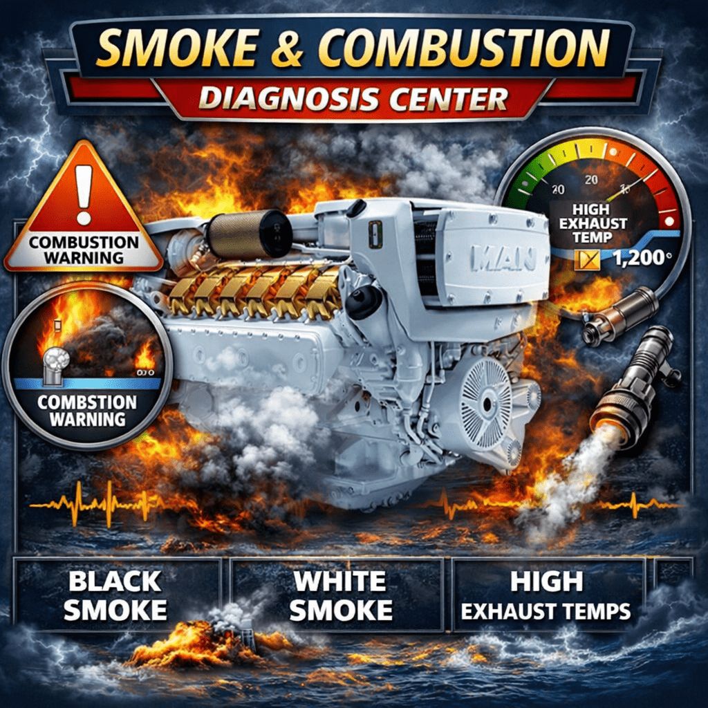 Marine Diesel Engine Smoke and Combustion Diagnosis Center 805 Marine Diesel Mechanic, Channel Islands, Ventura & Santa Barbara