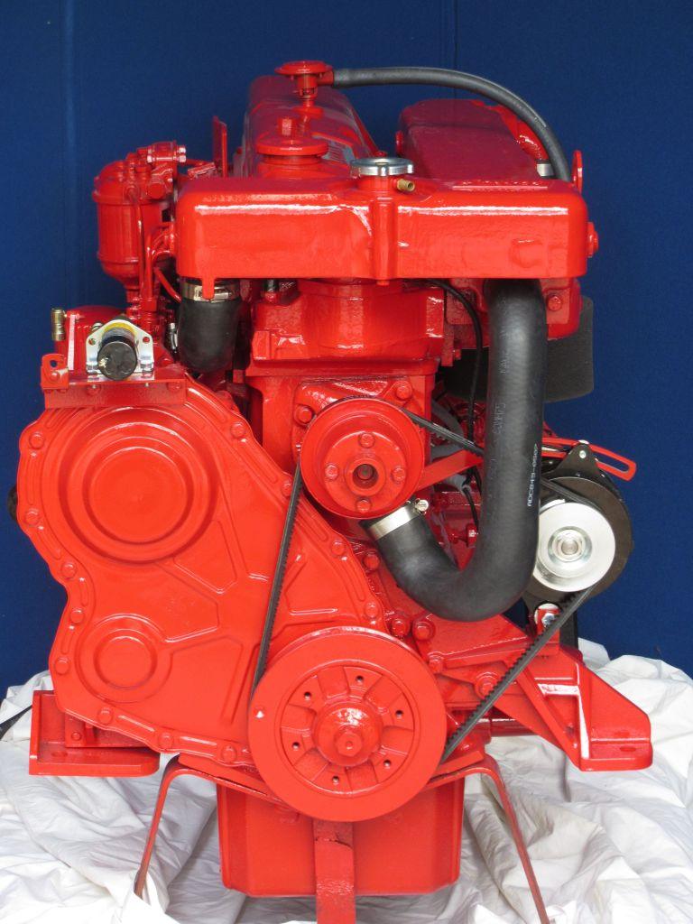 Ford Lehman marine diesel engine producing excessive black smoke under throttle diagnosed by trained technician at 805 Marine Diesel Mechanic Ventura CA