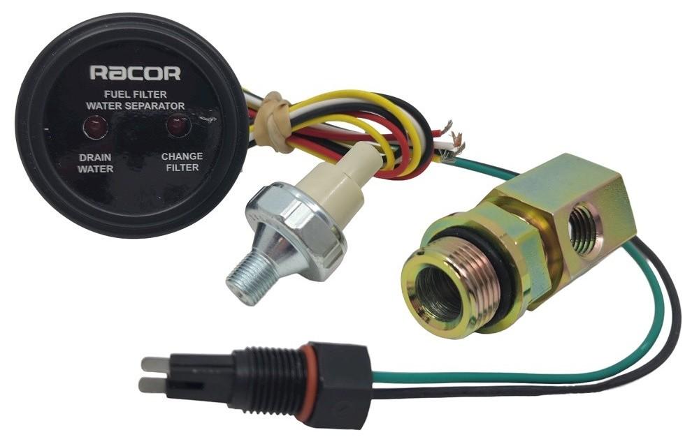 Racor fuel filter water separator water detection and change filter alert troubleshooting for marine diesel engines by trained technician at 805 Marine Diesel Mechanic