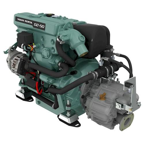 Volvo Penta D2-50 marine diesel engine fuel system components inspected by 805 Marine Diesel Mechanic in Ventura California