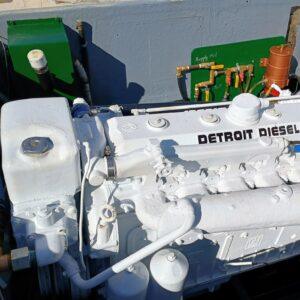 Detroit Diesel marine engine with rough idle diagnosis performed by 805 Marine Diesel Mechanic in Ventura California