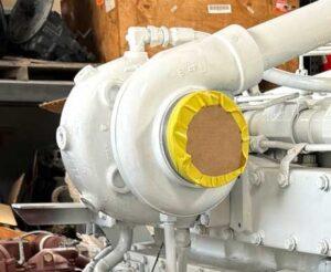 Lugger marine diesel turbocharger and charge air system inspected by 805 Marine Diesel Mechanic in Ventura California