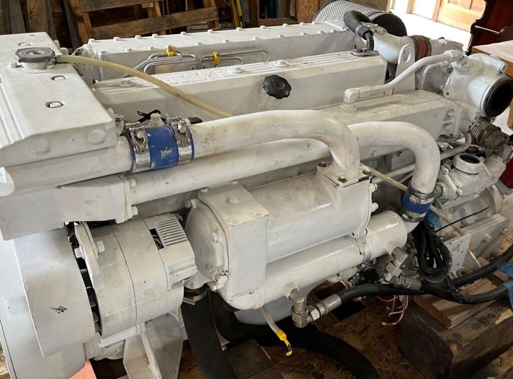 Lugger marine diesel engine diagnosed for low power and loss of RPM by 805 Marine Diesel Mechanic in Ventura California