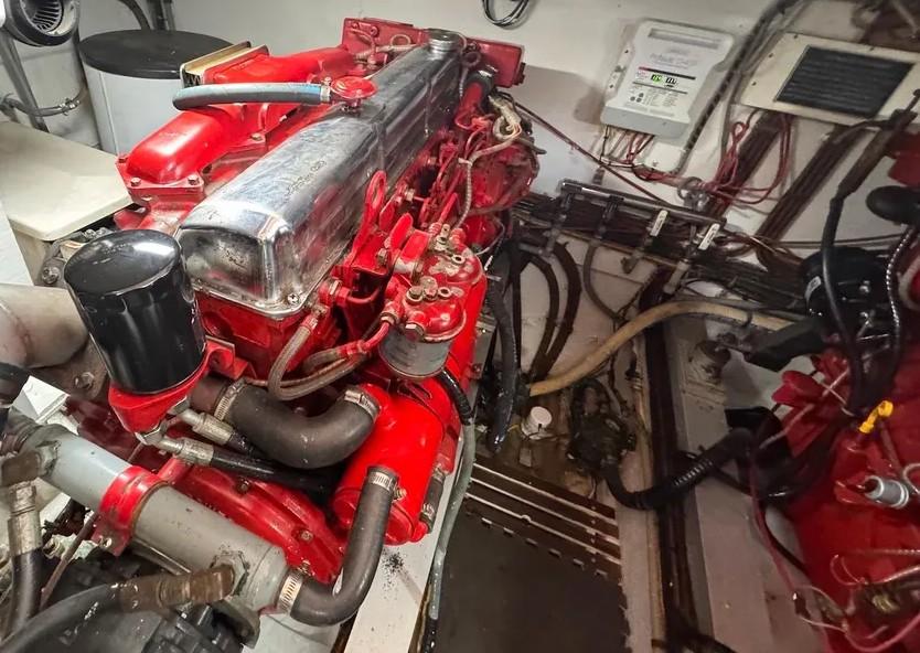 Ford Lehman marine engine sea trial aboard trawler in Ventura Harbor Channel Islands Harbor and Marina del Rey