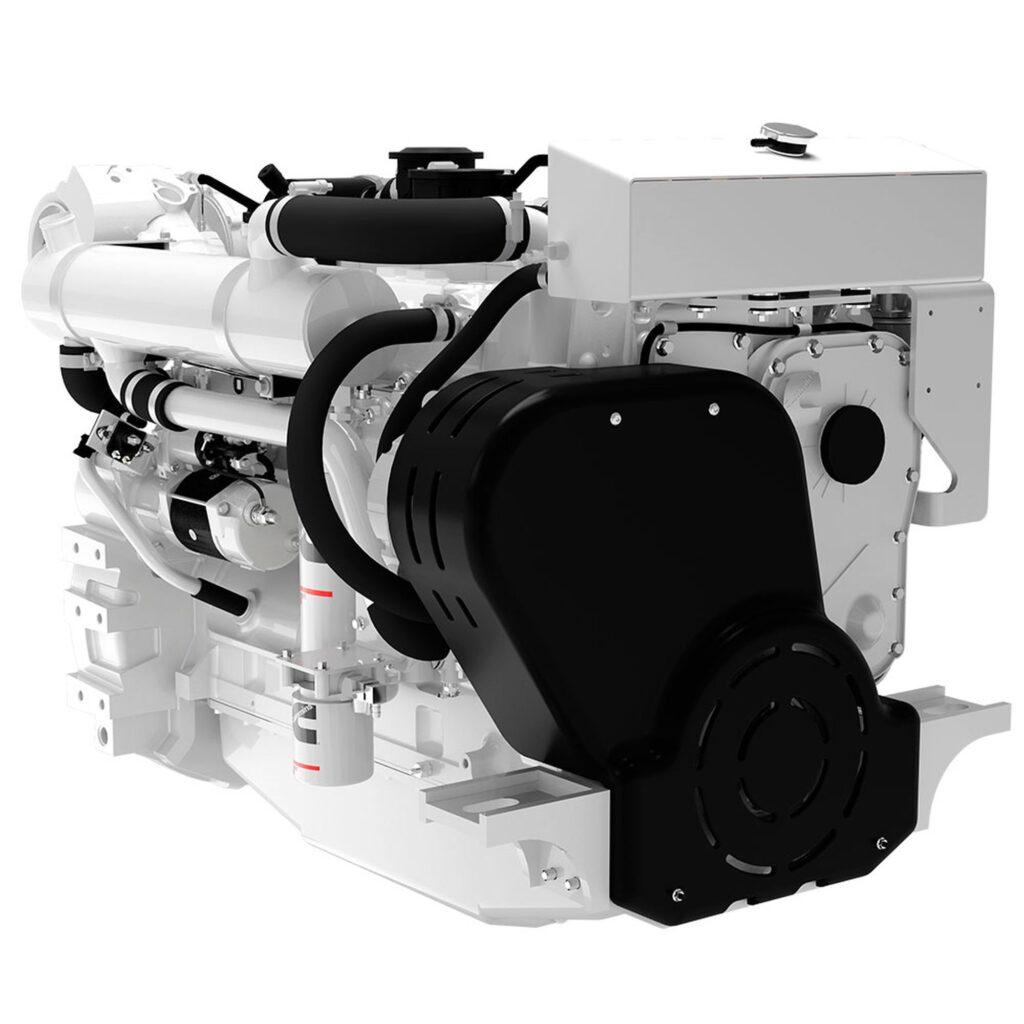 Cummins QSL marine diesel engine survey during yacht pre-purchase inspection in Ventura Harbor and Marina del Rey