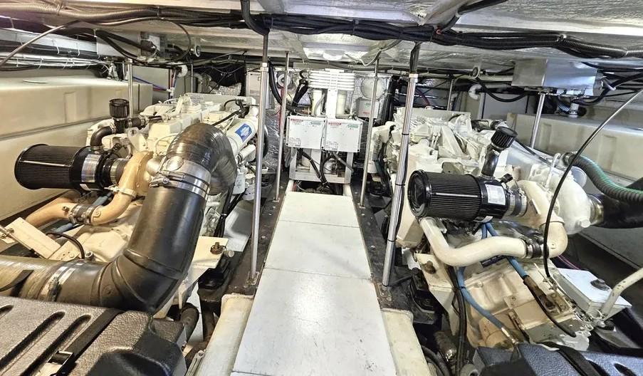 Cummins marine diesel engine survey checklist during yacht pre-purchase inspection in Santa Barbara Harbor and Marina del Rey