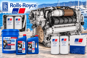 MTU Marine Engine Oil Type and Capacity Chart